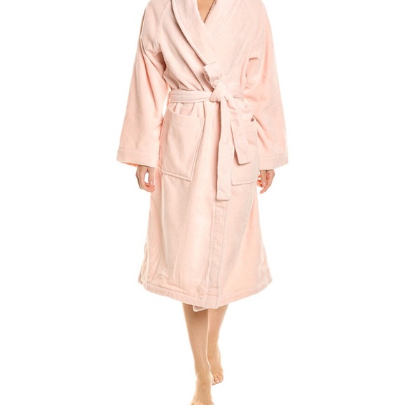 Frette Soft Blush Robe - Picture 1 of 5